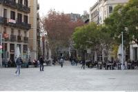 background barcelona street 0005